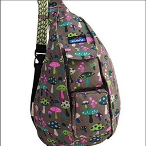 ISO Kavu Rope Sling Bag in the Mushroom Print.